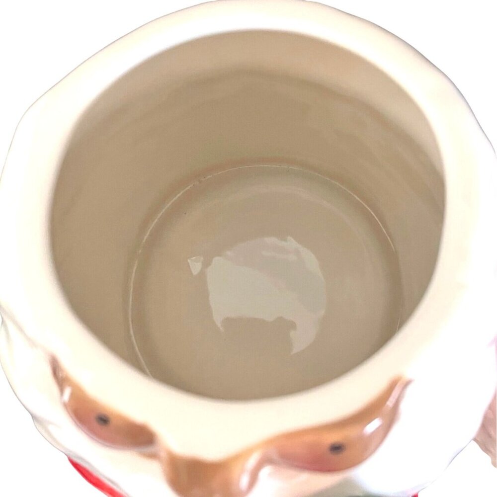 African American Santa Claus Christmas Holiday Cookie Jar By Blue Sky NWT *GIFT* - Picture 9 of 14
